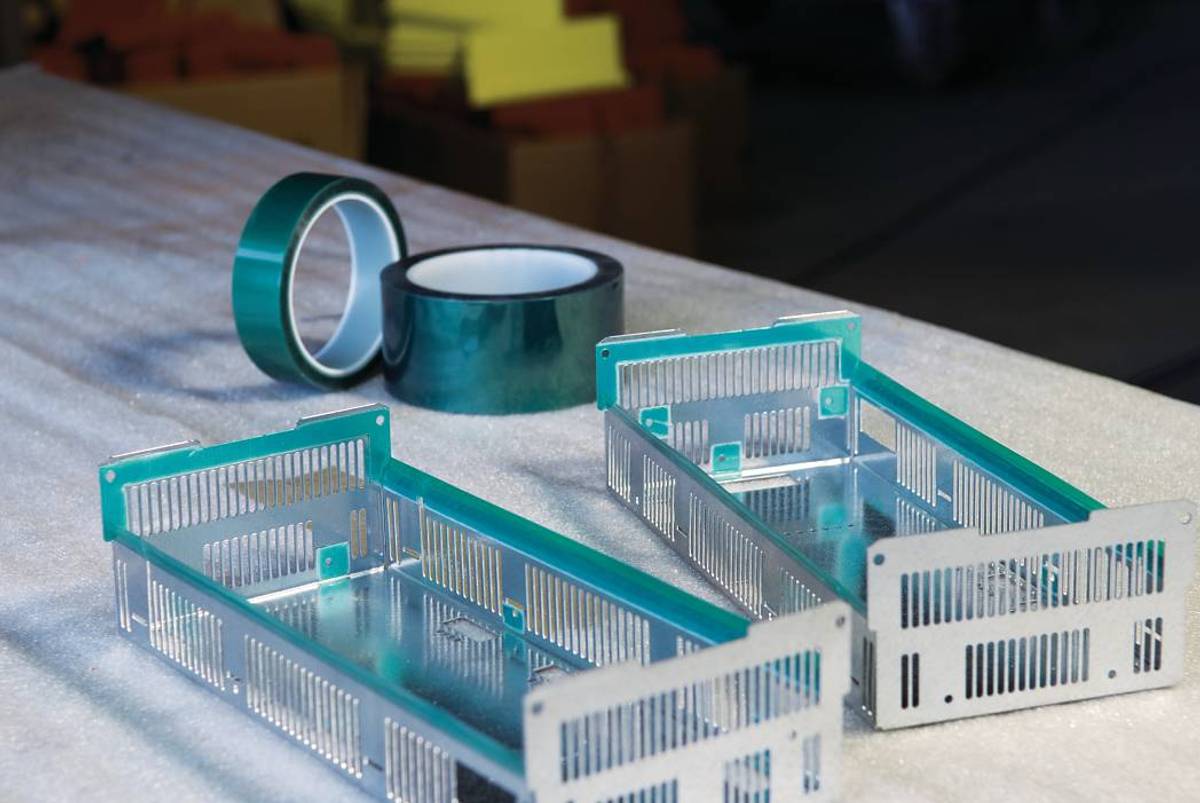 Tesa 50600 Maskeringstape Pulverlakk Grønn 50 mm