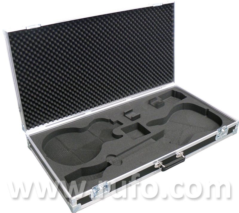 Fender Telecaster og Gibson Les Paul - Flightcase