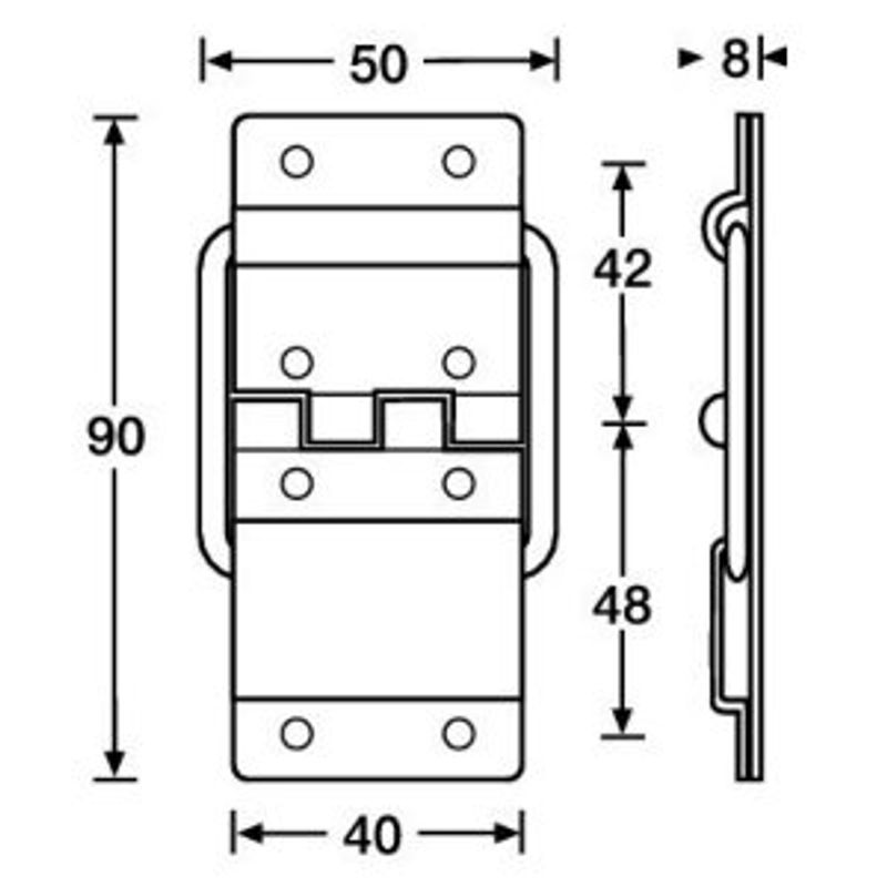 Adam Hall 2524 Hengsle Standard