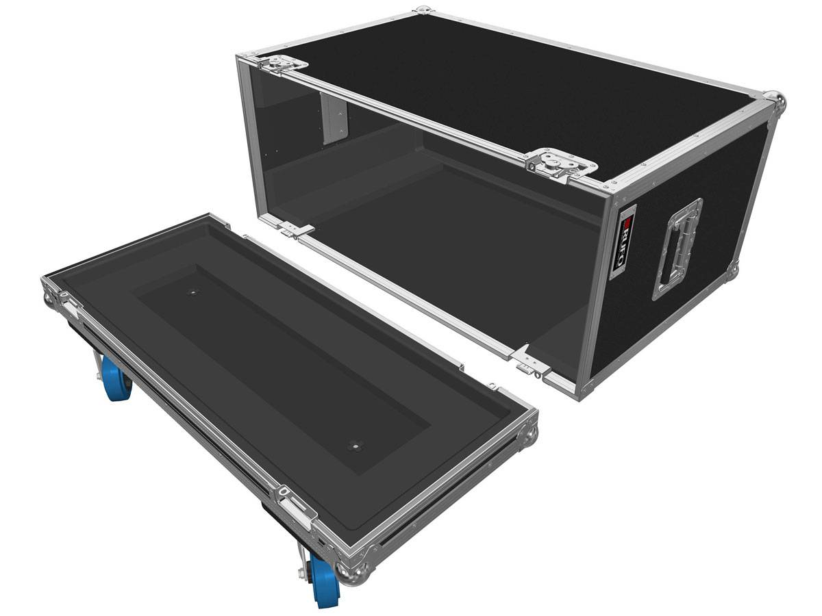 Fender Super Sonic 60 212 kabinett - Flightcase