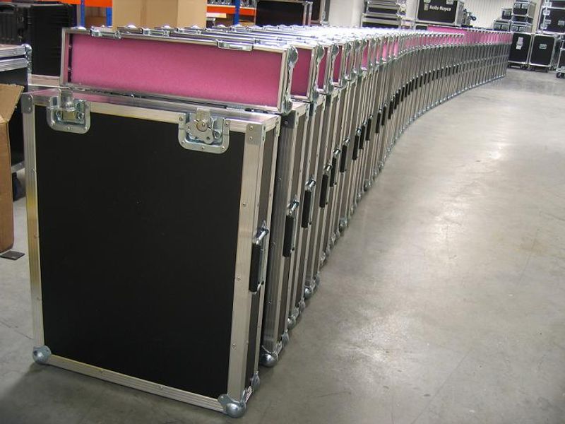 Rack kofferter