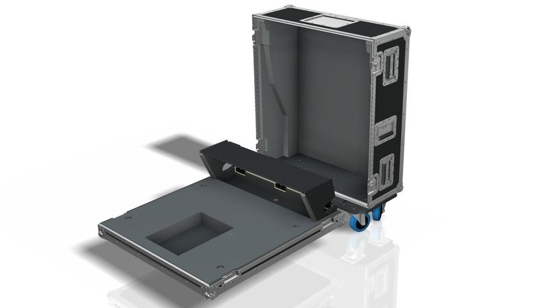 Presonus StudioLive Series III 32SX Flightcase m_DH og hjul