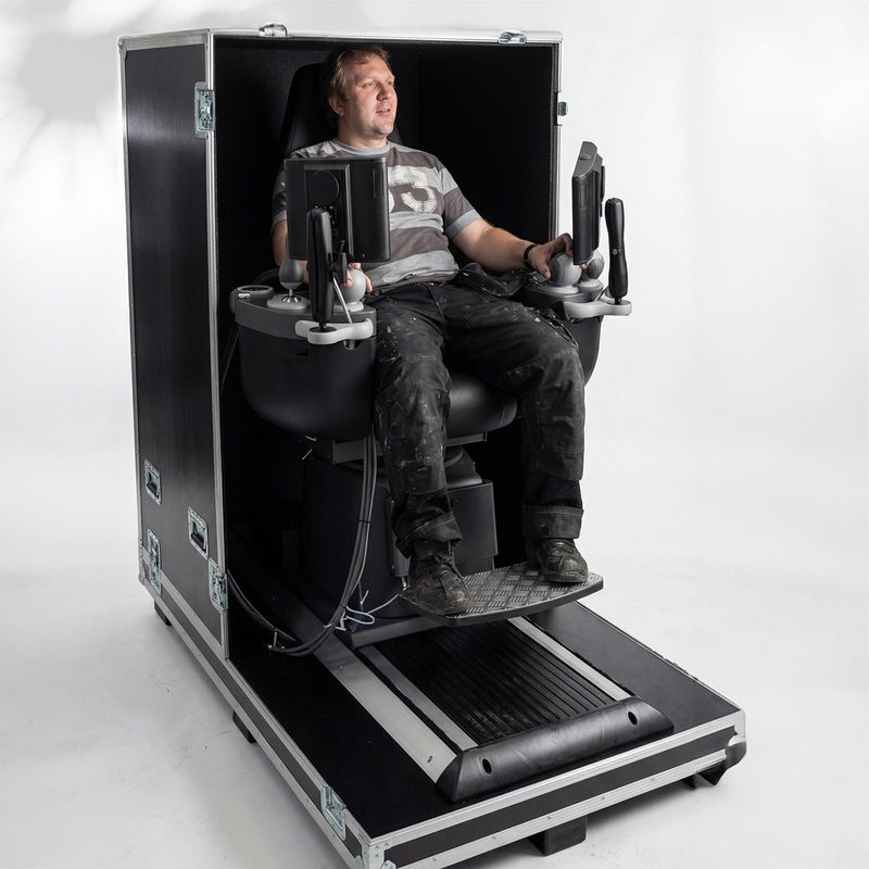 Flightcase til styreposisjon