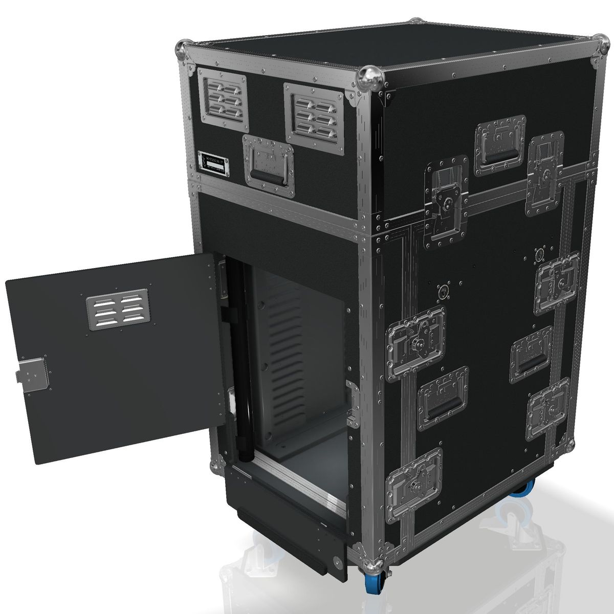PTS 120-skap for DiGiCo 112 Quantum og AluPro