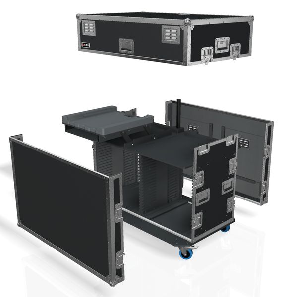 Hovedbilde PTS 120-skap for DiGiCo 112 ...