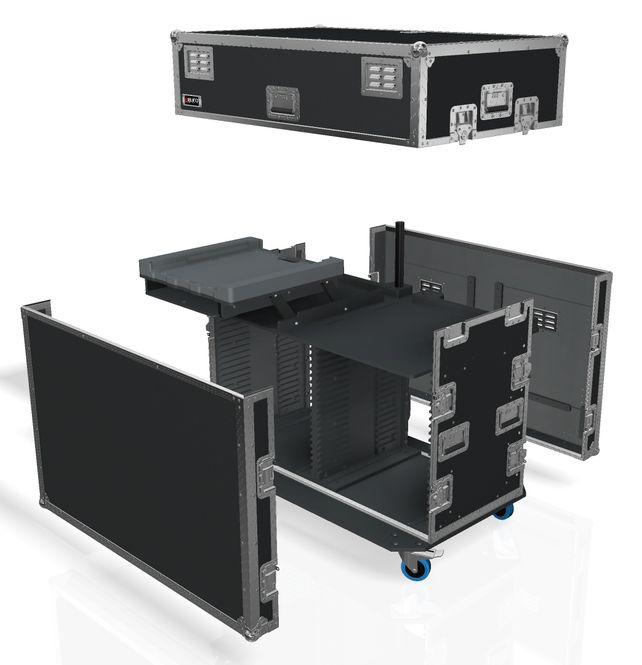 Hovedbilde PTS 120-skap for DiGiCo 112 ...